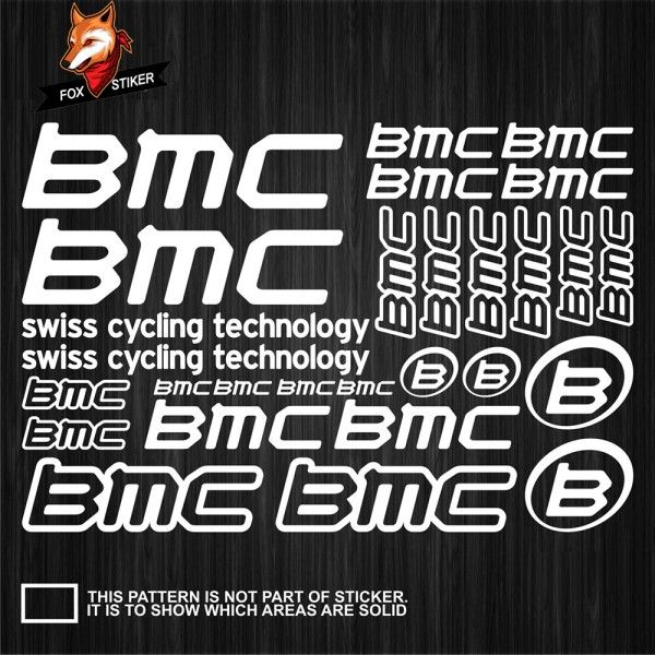 Bicycle Frame Decal Stickers BMC 03